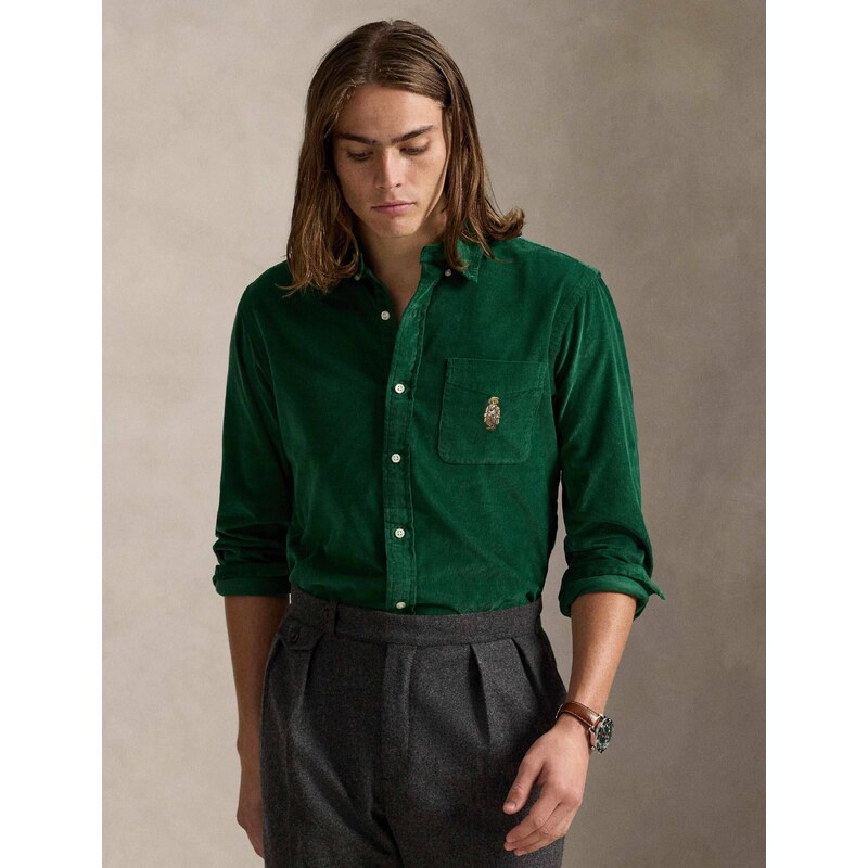 POLO RALPH LAUREN Košile | Custom fit | manšestr