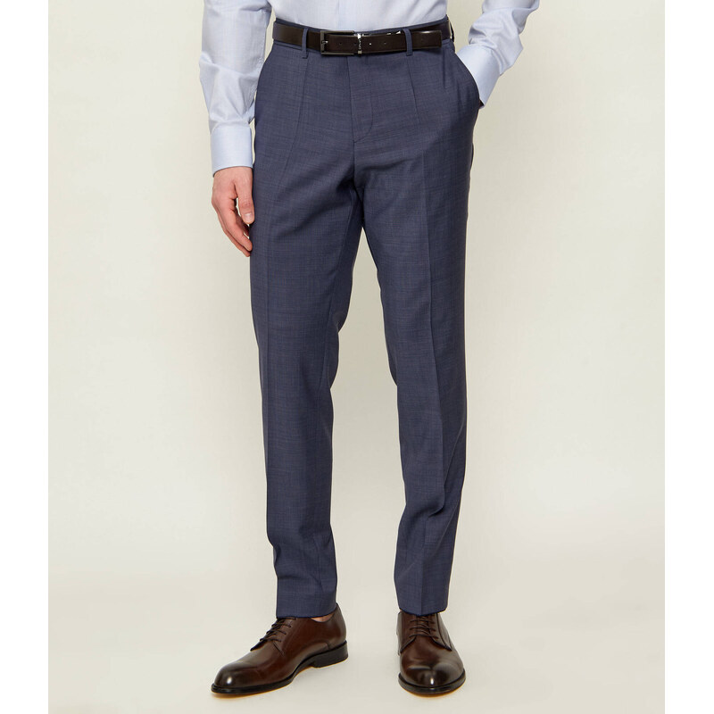 BOSS BLACK Vlněný oblek H-Huge-2Pcs-253 | Slim Fit