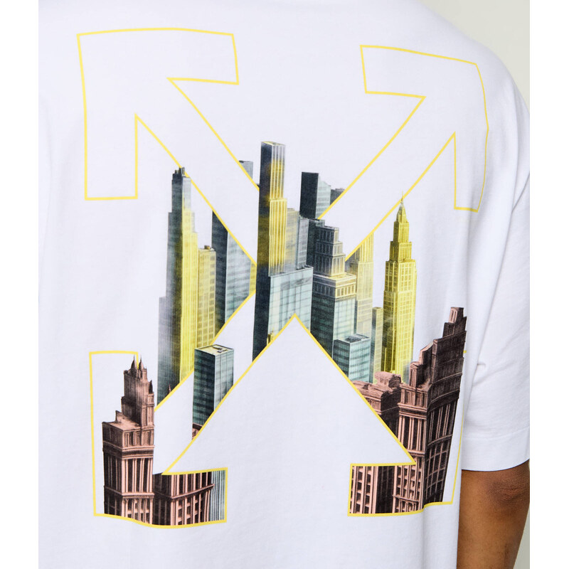 OFF-WHITE Tričko DREAM ARROW SKATE | Relaxed fit