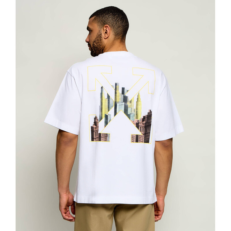 OFF-WHITE Tričko DREAM ARROW SKATE | Relaxed fit