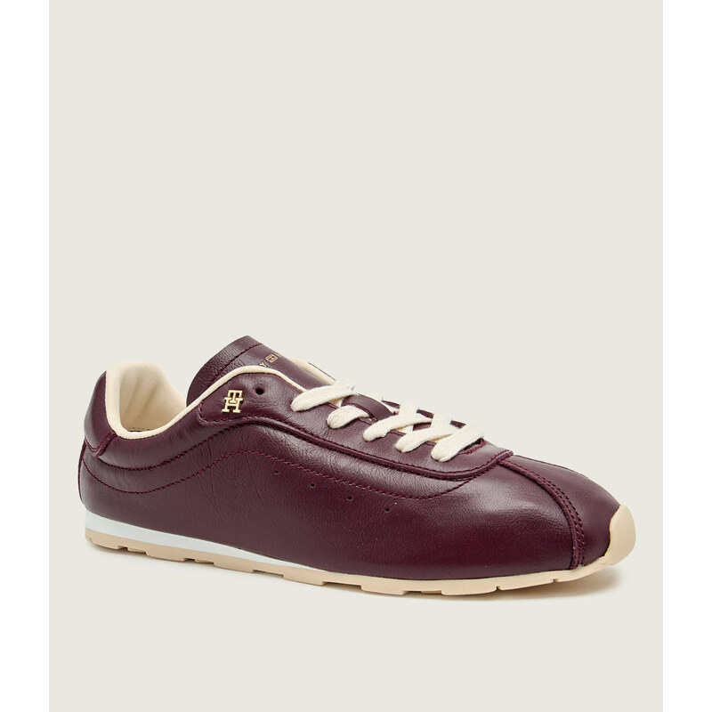 Tommy Hilfiger Kožené tenisky LOW PROFILE RUNNER