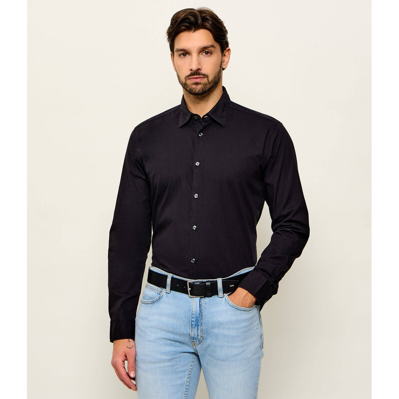 HUGO Košile Ermo | Slim Fit | stretch