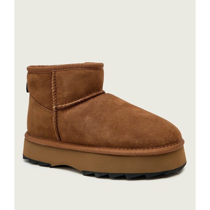 EMU Australia Sněhule Sharky Micro Flatform | semiš 110430380