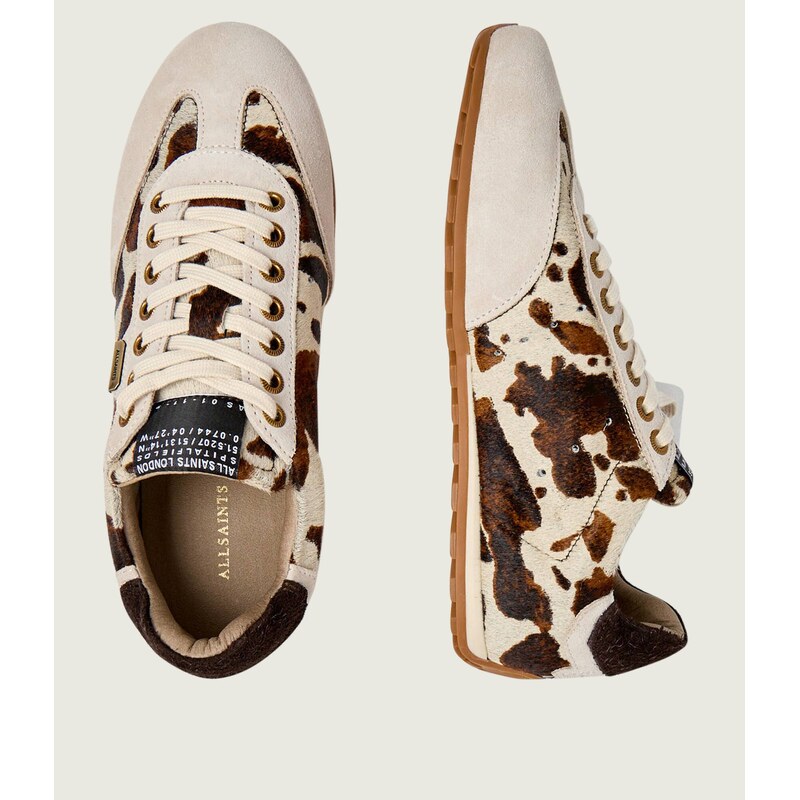 AllSaints Kožené tenisky LIAM | semiš