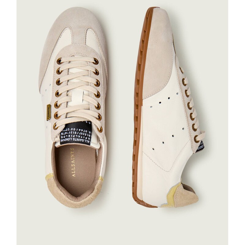 AllSaints Kožené tenisky LIAM | semiš