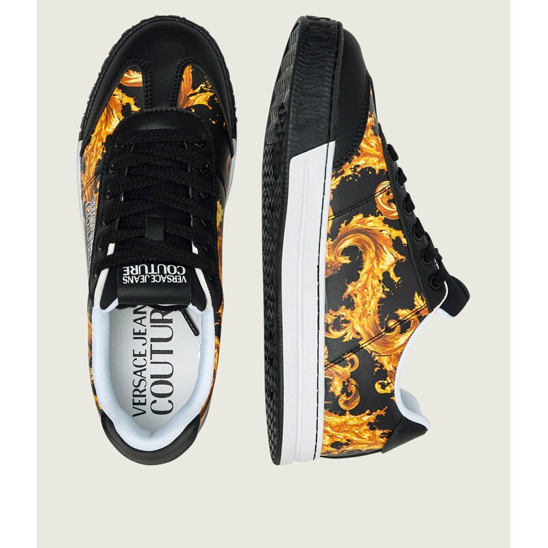 Versace Jeans Couture Tenisky FONDO COURT 88 DIS. SK6 s přídavkem kůže