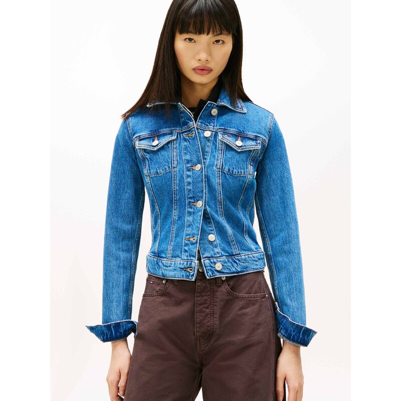 Tommy Jeans Džínová bunda VIVIANNE | Slim Fit
