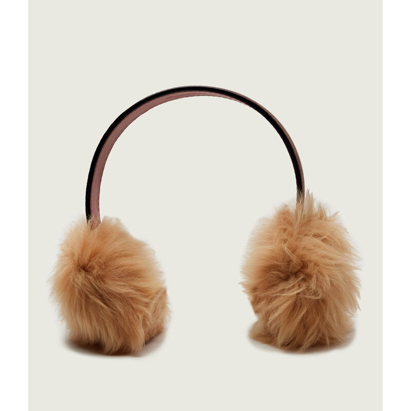 Coach Kožené klapky SIGNATURE C | shearling