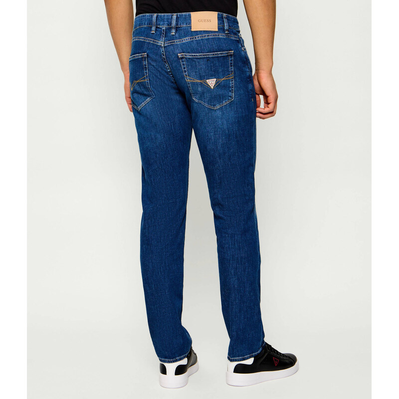GUESS Džíny Angels | Slim Fit přidáním lnu