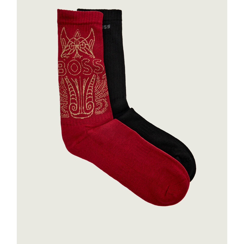 BOSS BLACK Ponožky 2-pack QS Rib CNY CC