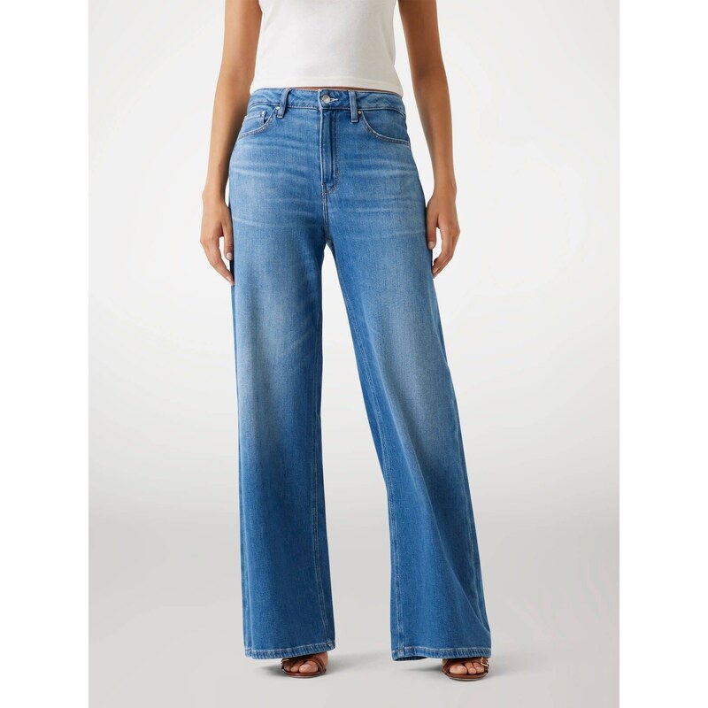 GUESS Džíny BELLFLOWER | Relaxed fit | mid rise