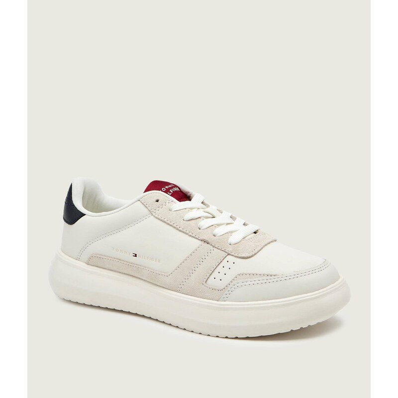 Tommy Hilfiger Kožené tenisky MODERN LIGHTCUP | semiš
