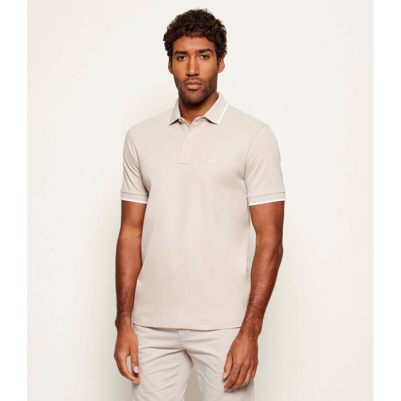 BOSS ORANGE Polokošile Passertip | Slim Fit | pique