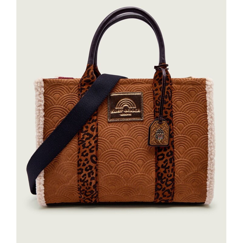 Kurt Geiger Kabelka shopper SOUTHBANK | zamsz | shearling