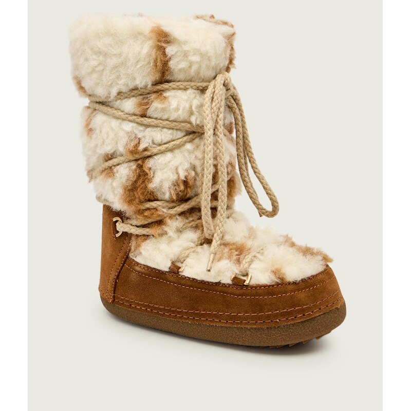INUIKII Sněhule TEDDY HIGH | shearling | zamsz