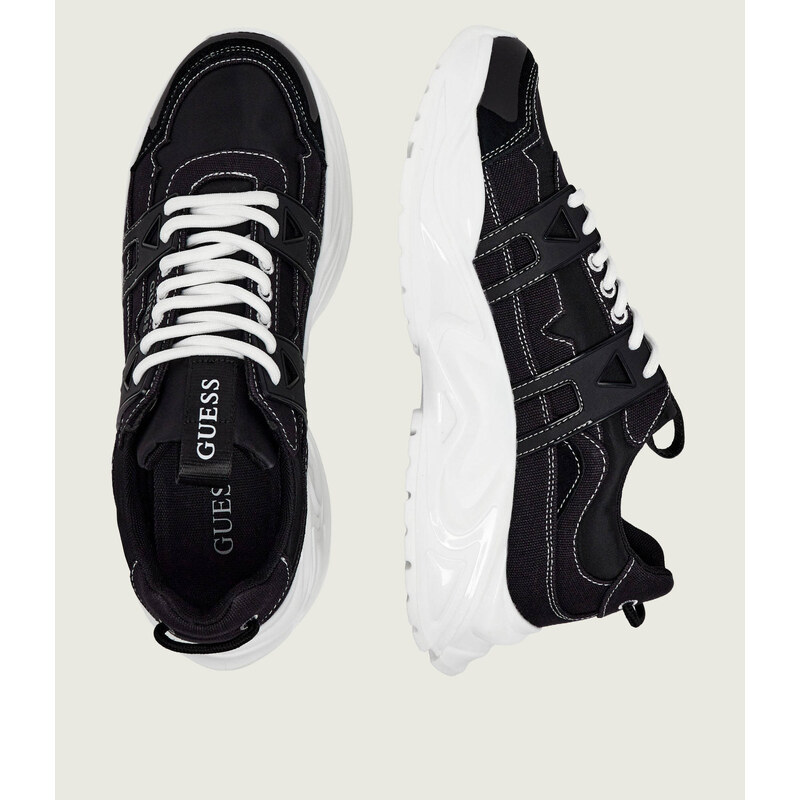 Guess Tenisky BELLU s přídavkem kůže