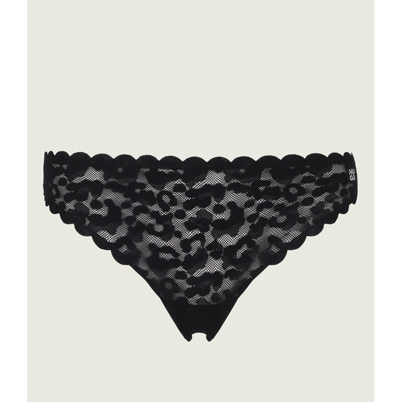 Hugo Bodywear Krajkové tanga 109586866