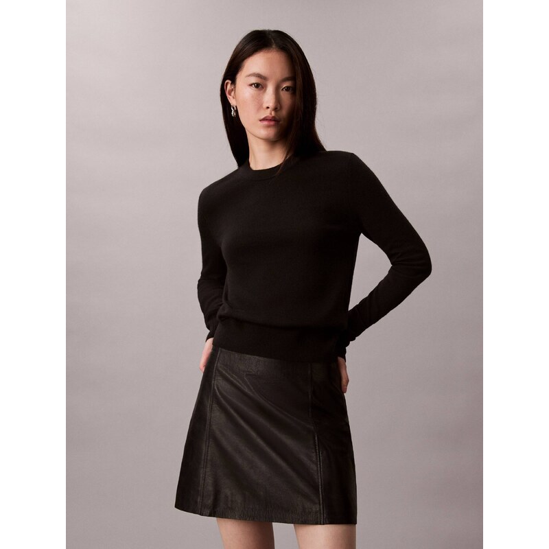 Calvin Klein Svetr | regular fit | s příměsí vlny