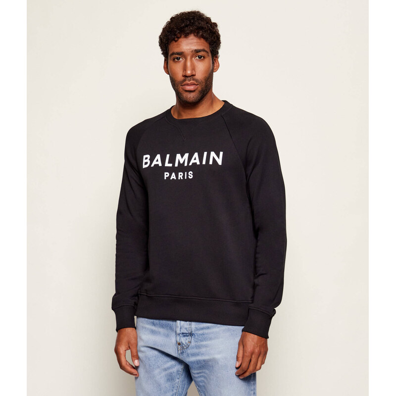 Balmain mikina v černé barvě, regular fit střih