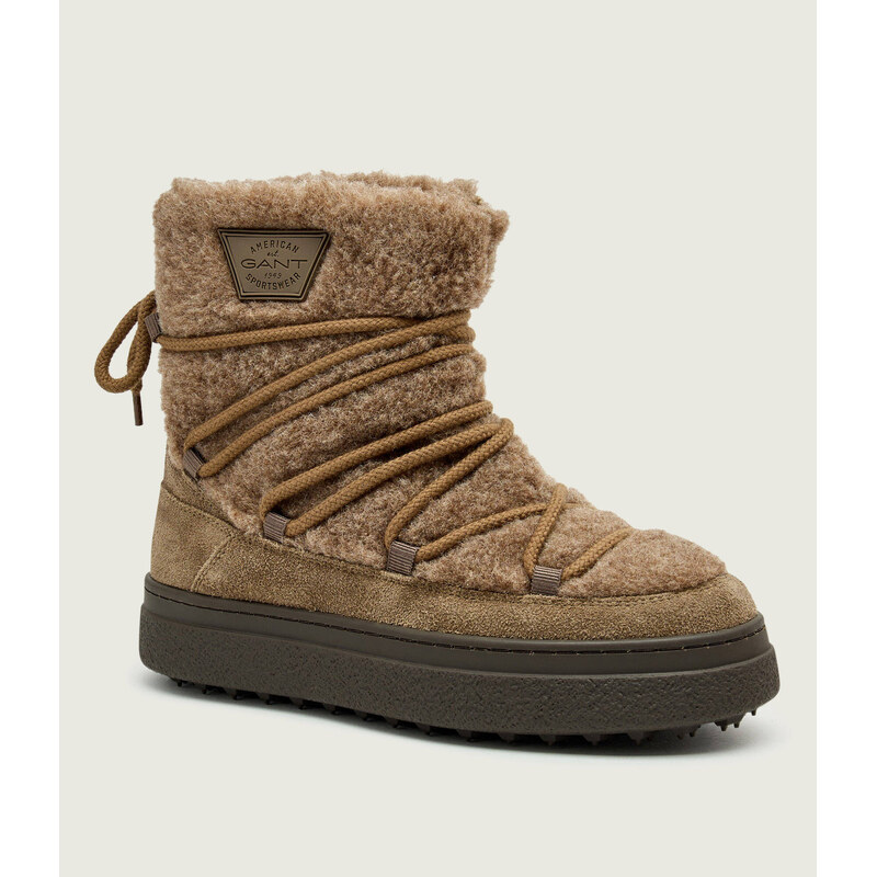 Gant Sněhule Snowhill | shearling | wełna
