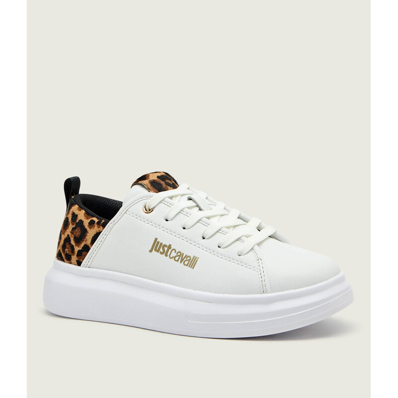 Just Cavalli Kožené tenisky FONDO URSA DIS. 2 109533765
