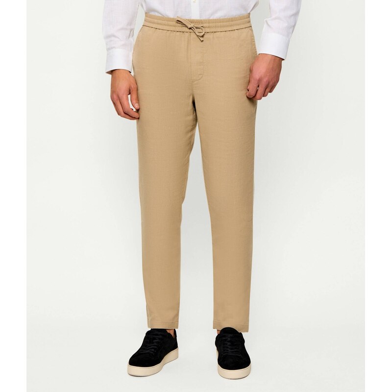 Tommy Hilfiger Lněné kalhoty chino HARLEM | regular fit
