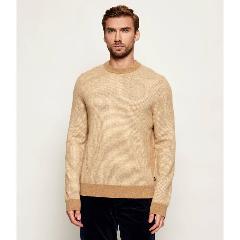 BOSS BLACK Vlněný svetr H-Hestro | regular fit