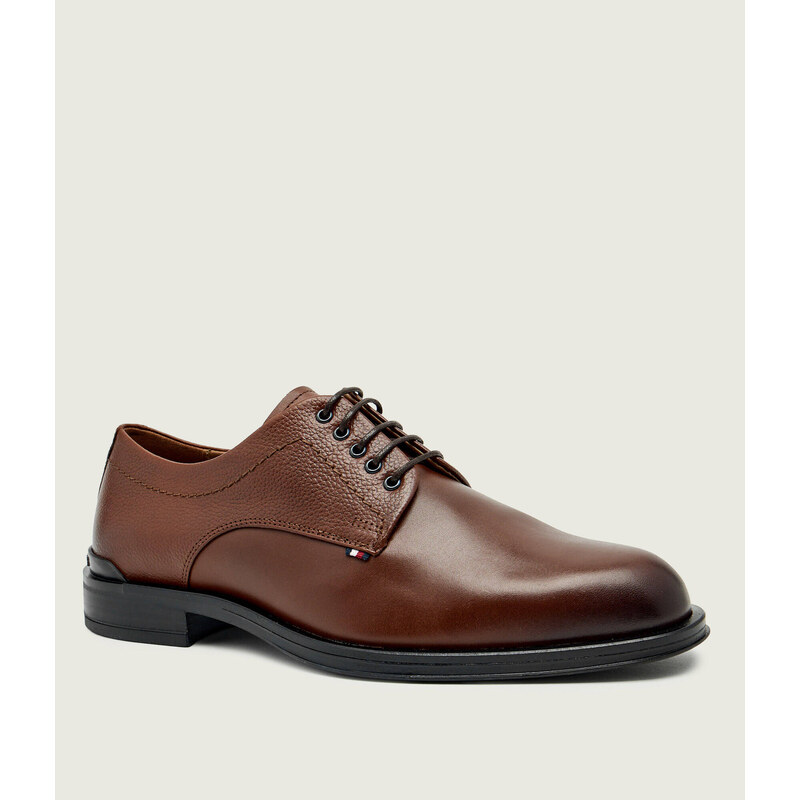 Tommy Hilfiger Kožené derby boty CORPORATE