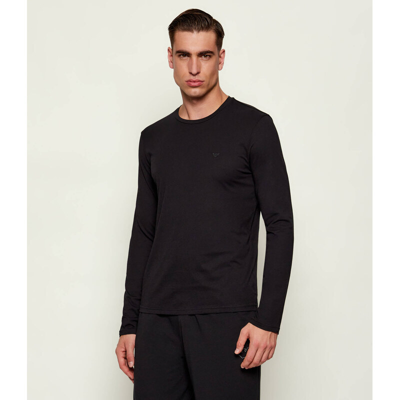 Emporio Armani Tričko s dlouhým rukávem | regular fit