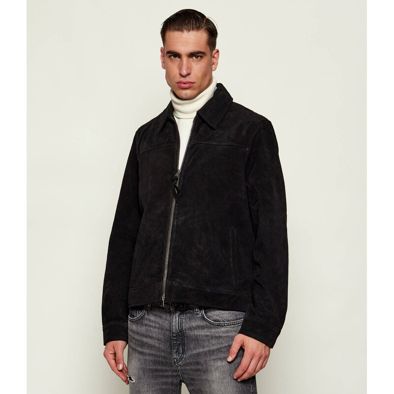 AllSaints Kožená bunda RHONE | regular fit