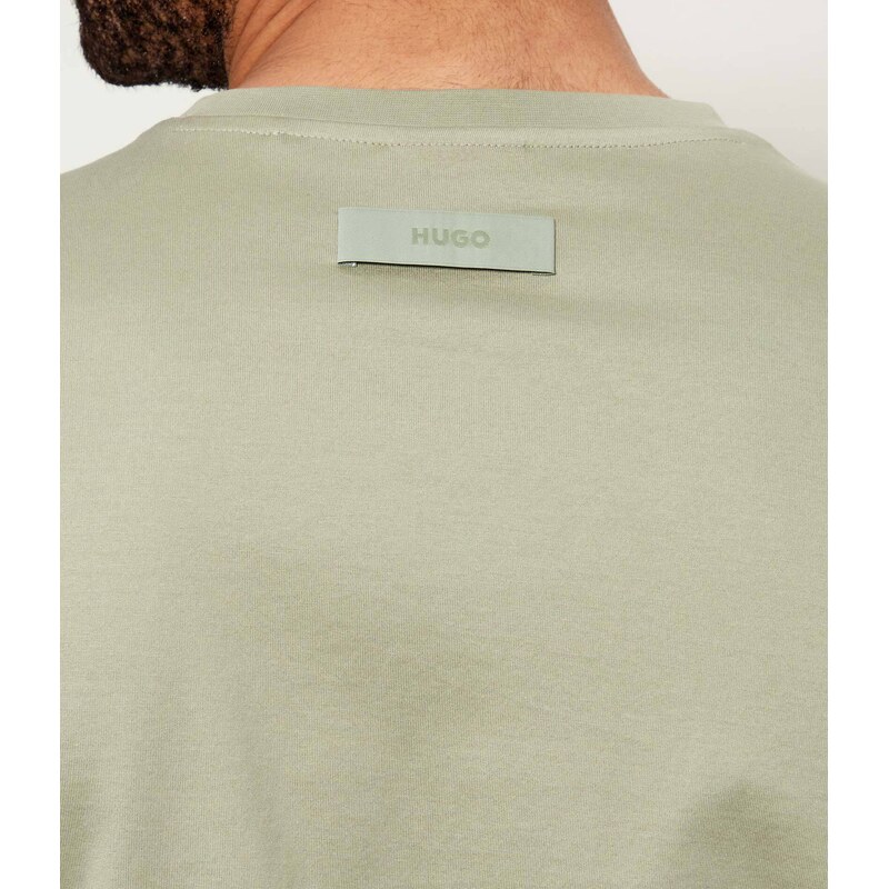 HUGO Tričko Dimerstee | Slim Fit