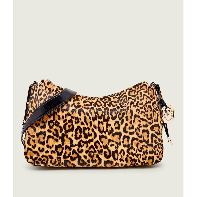 Michael Kors Kožená kabelka na rameno Nolita