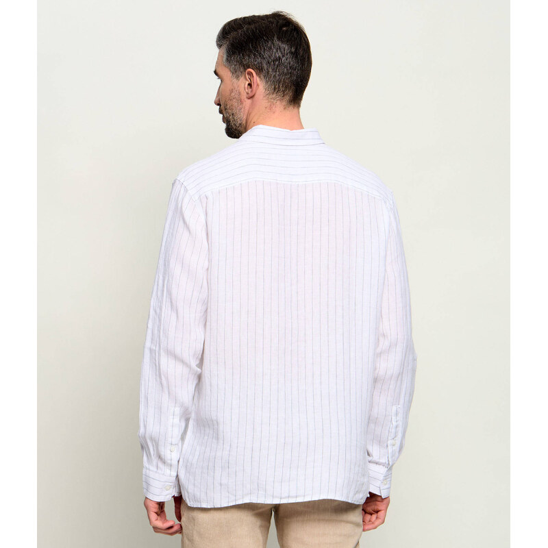 Calvin Klein Lněná košile | Classic fit