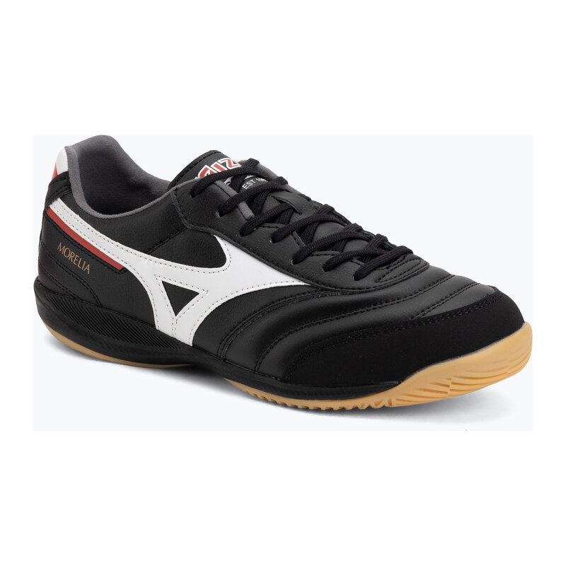 Kopačky Mizuno Morelia Sala Pro IN Black/White/Chinese Red
