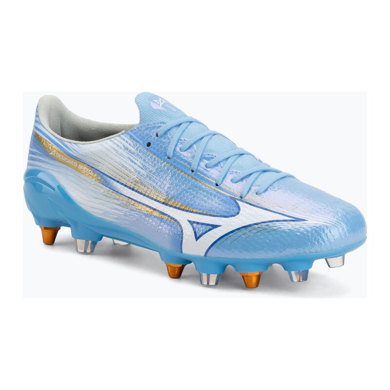 Kopačky Mizuno Alfa III Elite Mix sky blue/white