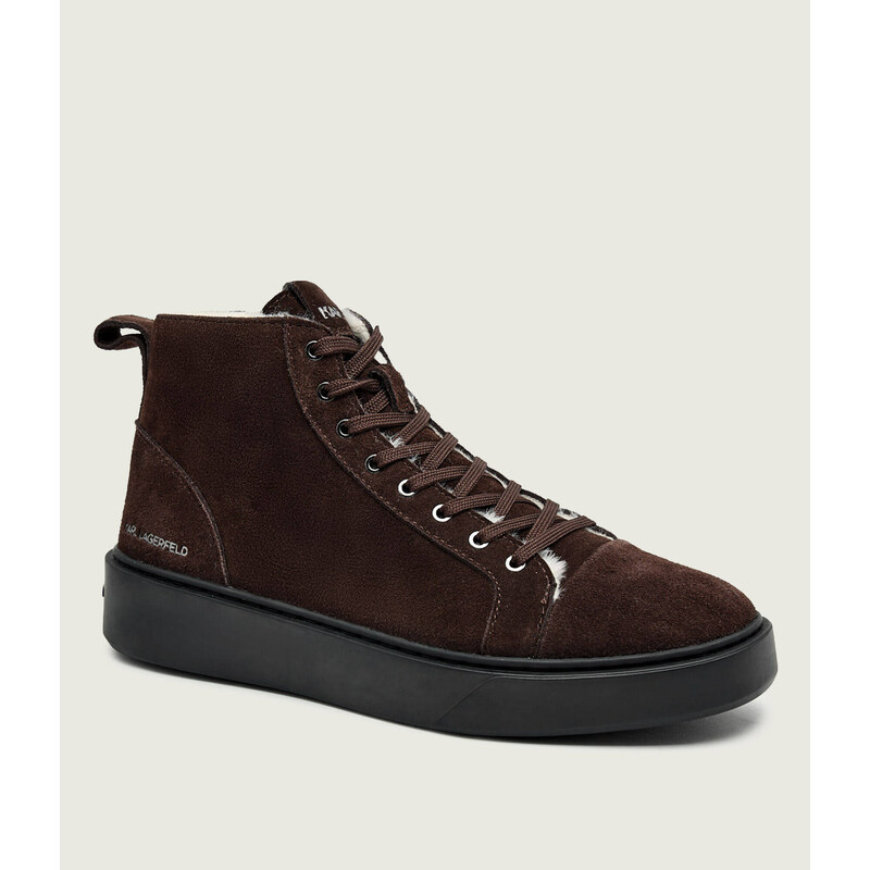 Karl Lagerfeld Ohřívá tenisky FLINT II | shearling | zamsz
