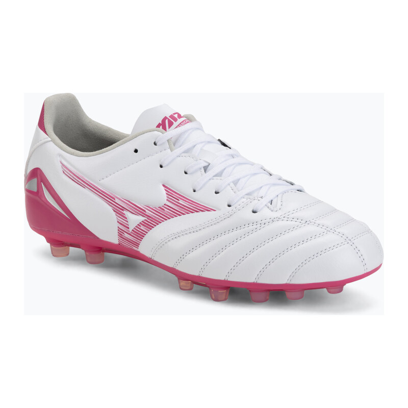 Kopačky Mizuno Morelia Neo IV Pro AG white/fuchsia purple