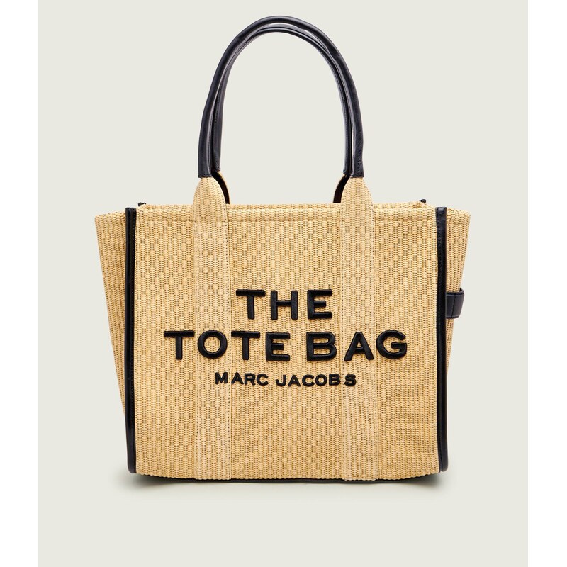 Marc Jacobs Kabelka shopper THE LARGE TOTE s přídavkem kůže