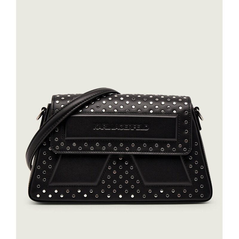 Karl Lagerfeld Kožená crossbody kabelka ikon/k 109434695