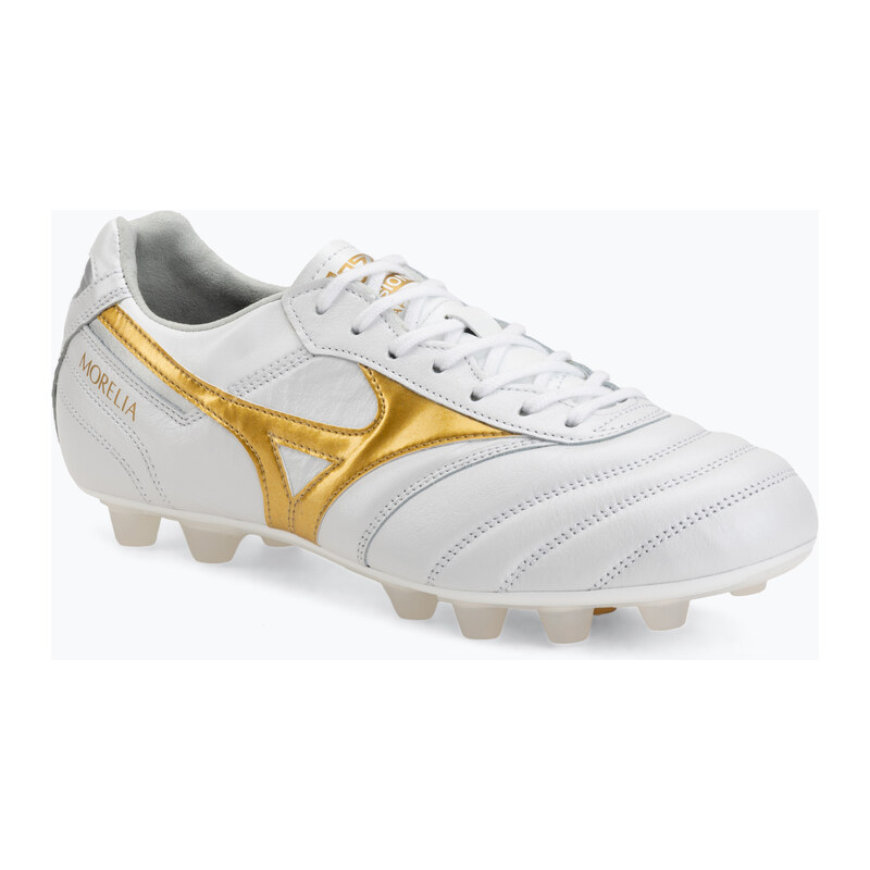 Kopačky Mizuno Morelia II Japan FG white/football gold/galaxy