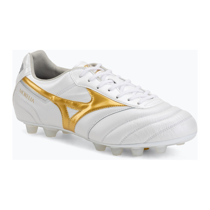 Kopačky Mizuno Morelia II Elite FG white/football gold/galaxy