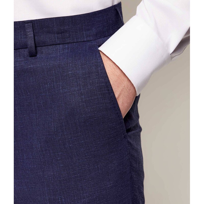 BOSS BLACK Oblek H-Huge-2Pcs-253 | Slim Fit | s příměsí vlny