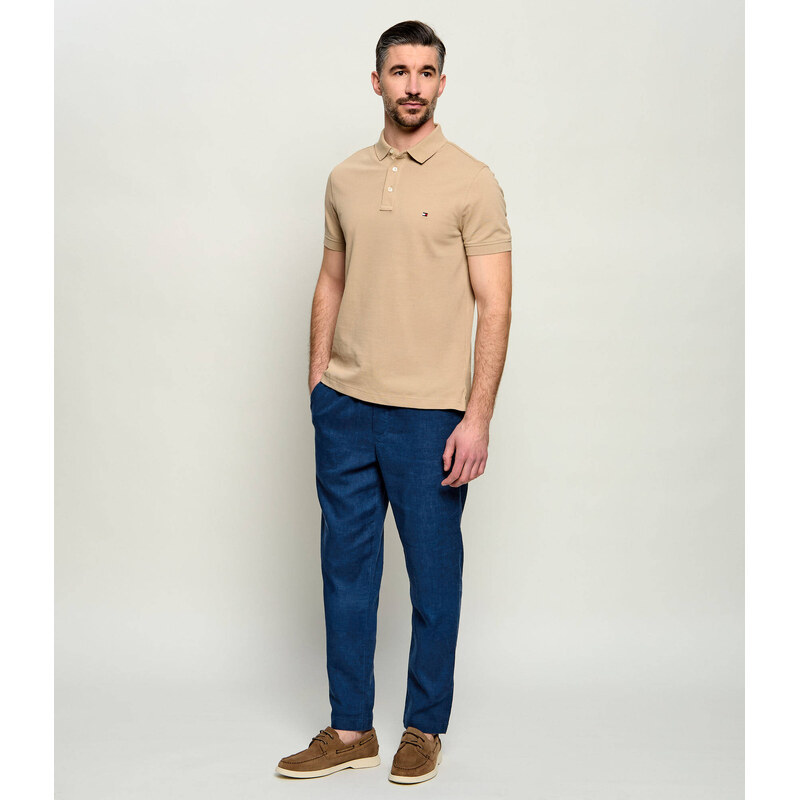 Tommy Hilfiger Lněné kalhoty chino HARLEM | regular fit