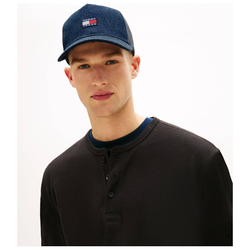 Tommy Jeans Džínová kšiltovka HERTIAGE