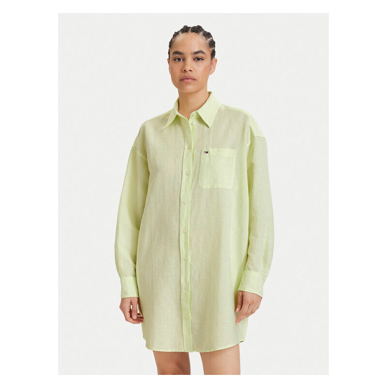 Košilové šaty Tommy Jeans