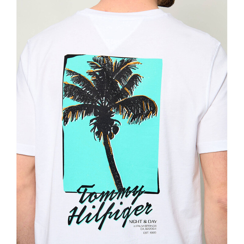 Tommy Hilfiger Tričko PALM PHOTO | regular fit