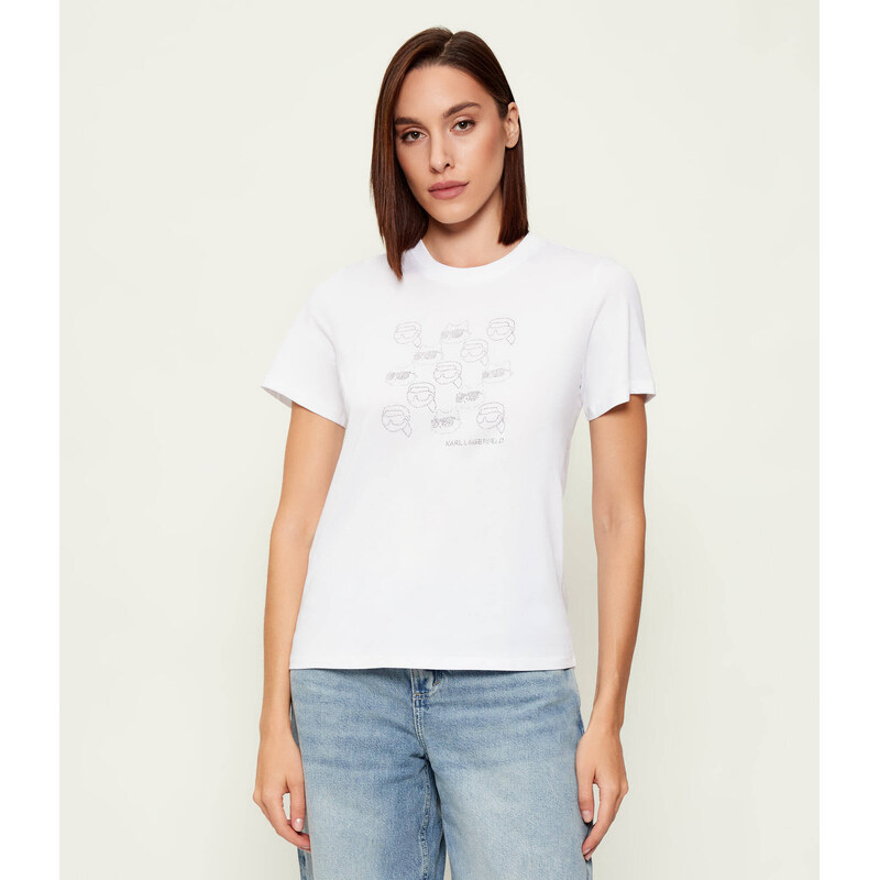 Karl Lagerfeld Tričko ikon seasonal | regular fit