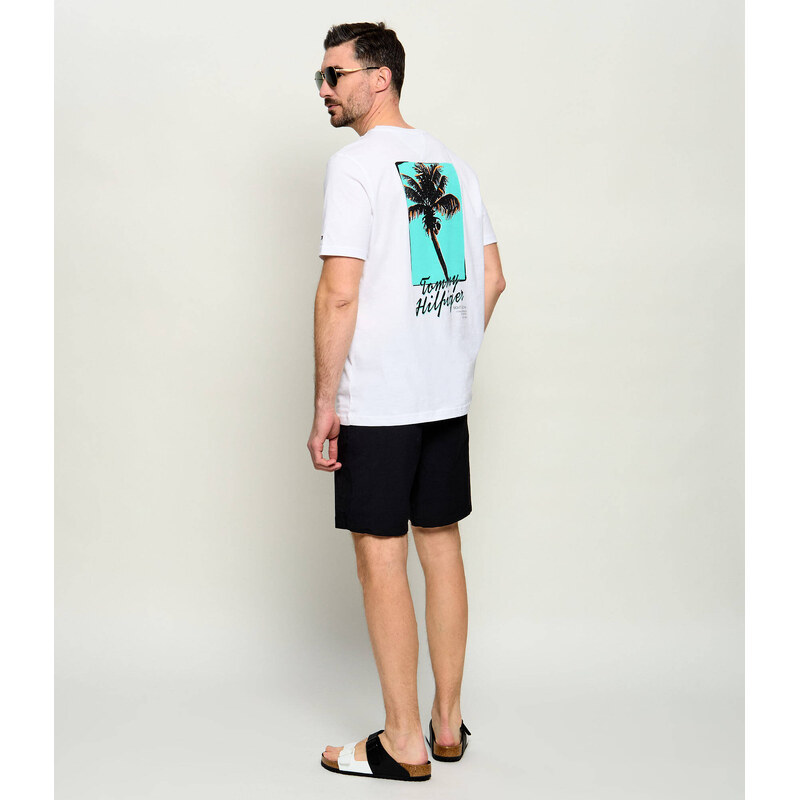 Tommy Hilfiger Tričko PALM PHOTO | regular fit