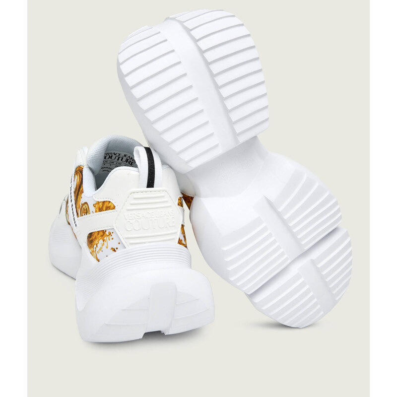 Versace Jeans Couture Tenisky FONDO GRAVITY DIS. SU7 s přídavkem kůže