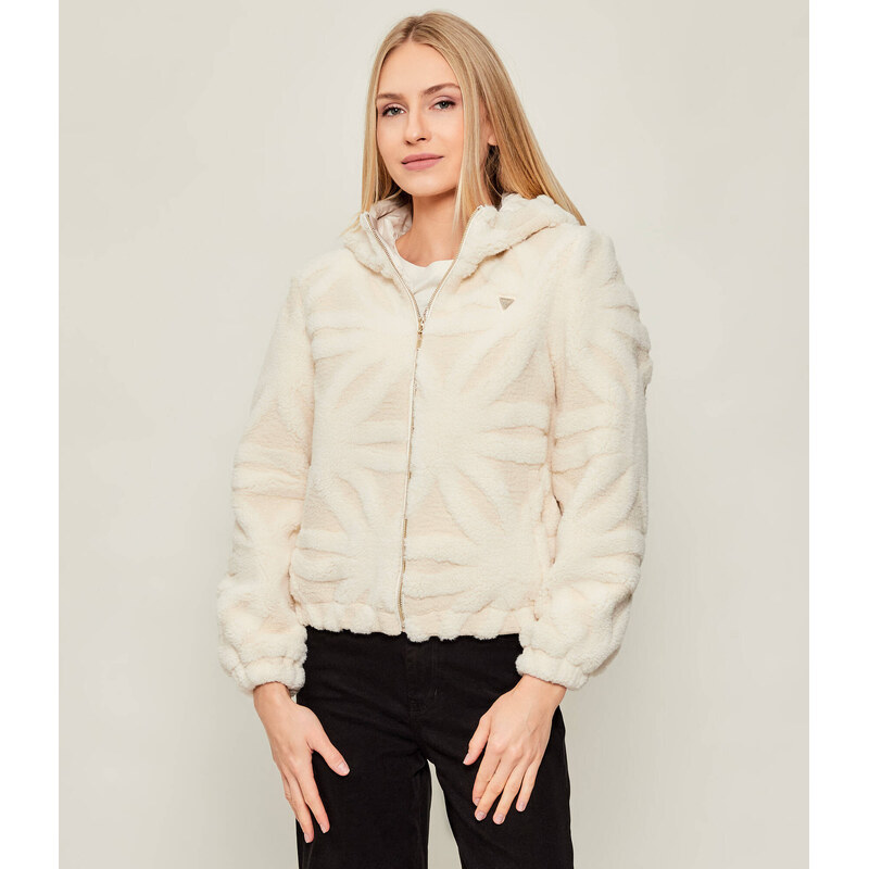 GUESS ACTIVE Fleecová bunda SHERPA | regular fit 109327169
